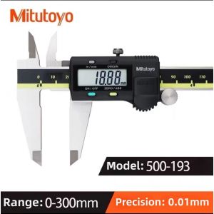 Mitutoyo Vernier calibre pied à coulisse numérique absolu 500 IN/MM précision 0.01mm LCD outils de mesure électronique - Type 300mm - Neuf