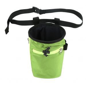Sac banane antiderapant pour sports de plein air, avec craies et talc, pour l'escalade sur glace, vert - Neuf
