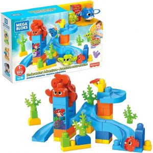 lbgwp60-Bloks First Builders Coucou Blocs Coffret Aventures Sous-Marine, Jeu De Construction, 50 Pièces, Jouet Pour Enfant Et Bébé Dès 1 An, Gnw64 - Neuf