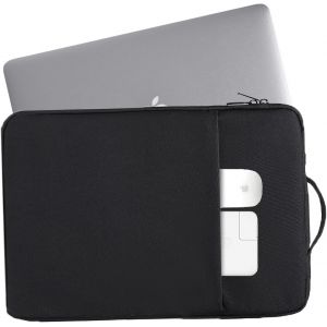 LORANKA-Pochette Tablette &eacute;tanche Antichoc Housse iPad Portable Sacoche iPad Noire avec Rangement Fermeture &eacute;clair Sacoche de Protection pour Tablettes Moins 12 Pouces Protection - Neuf