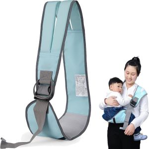 Kalanka-Porte Bebe, Portable Echarpe De Portage Bebe Avec Des Bretelles Confortables Et Réglables, Porte Bebe Naissance For Bebe, Nourrissons Jusqu'à 25 Kg (Vert) - Neuf