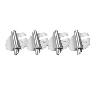Guide De Couture Magnétique 5pcs Et Ensemble De Pied-De-Biche D¿Ourlet Roulé À Coudre, Guide D¿Ourlet Magnétique De Machine À Coudre 7/8/9/10mm - Neuf