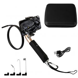 Endoscope industriel F110-HD1200P avec poignee Wi-Fi integree, couleur or (batterie incluse) (1 m) - Neuf