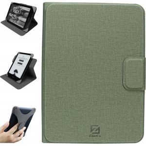 GUOP-Étui Détachable Universel Pour 6'' Nouveau Kindle 2024/2022,Kobo Nia/Clara 2E / Clara Hd,Léger Housse De Protection Avec Angles De Vision Multiples - Vert - Neuf