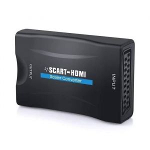 alpexe convertisseur scart vers hdmi adaptateur p&eacute;ritel vid&eacute;o pour smartphone box d&eacute;codeur stb ps3 ps4 sky hdtv lecteur dvd blu-ra - Neuf