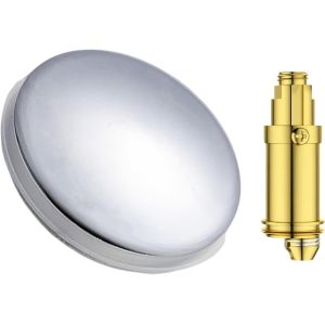 SJZG-Bouchon D'Évier Pop-Up De 38 Mm Avec Bouton Poussoir ¿ Bouchon De Vidange En Laiton ¿ Ajustement Universel Pour Baignoire, Salle De Bain, Cuisine Et Lavabo - Neuf