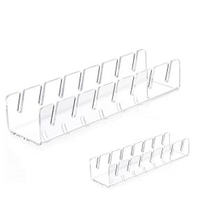 Support de chapeau pour casquettes de baseball,2 pièces sans installer d'organisateur de chapeau,transparent - Neuf