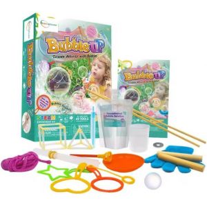 KAAQL-Jeux Et Jouets A Bulles Scientifique Big Bang Fait A La Main Kit Scientifique Géante Kit,Jouet Savon À Bulles Bubble Baguette À Bulles Ensemble Pour Jeu Exterieur,Anniversaire Des Enfant,Jeux - Neuf