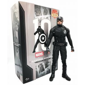 Figurine Hot Toys Mms488 - Marvel Comics - Marvel Studios : The First Ten Years - Captain America Concept Art Version - Neuf
