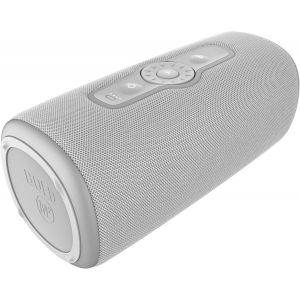 Bold M2 Portable Bluetooth Speaker With 24 Hours Battery Life, Waterproof (Ip67), Bluetooth Speaker, Deep Bass, Powerful Volume, Party Mode, Volume Control (Grey) - Neuf