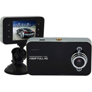 JGD-Dash Cam, cam&eacute;ra de bord Full HD 1080P pour voitures, avec &eacute;cran LCD TFT 2,4 pouces, grand angle 140 &deg;, vision nocturne, enregistrement en boucle, capteur G - Neuf