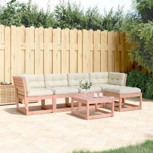 Prolenta Premium - Salon De Jardin 5 Pcs Avec Coussins Bois Massif Douglas - Neuf