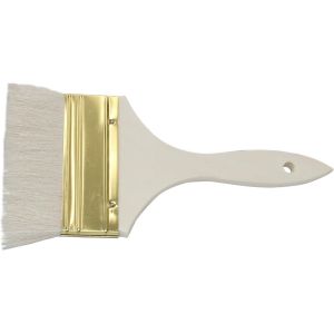 Pinceau &iquest;&iquest; Fond De Teint En Poils De Ch&iquest;&iquest;Vre 100 Mm - Pinceau Plat - Pinceau D'artiste Doux Pour Aquarelle, Huile Et Acrylique - Pour Peindre, Estomper Et Cr&iquest;&iquest;Er Sur Une Large Surface - Neuf