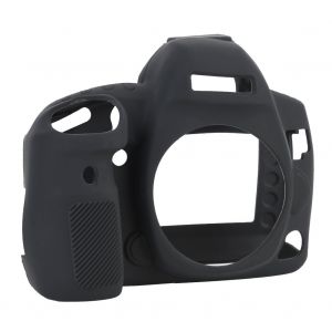 Etui de protection en silicone souple et durable pour appareil photo Nikon 5D4 (noir) - Neuf