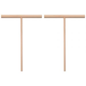 Pratique T Forme Crêpière Pâte à crêpes Pâte à crêpes Kit d'outils en bois - Neuf