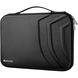 acdsgd-Housse rigide antichoc pour ordinateur portable 15-16, EVA 15 poign&eacute;e avec pour poign&eacute;e, pour MacBook Pro 15, Dell XPS, HP Spectre, Surface Laptop, ASUS Zen Book (noir) - Neuf