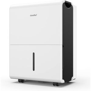 CHECARZHN--NO1-Déshumidificateur 50L/Jour, 4 Modes, Mode Intelligent, Sèche-Linge, Minuterie 24H,Grand Réservoir 6L, Drainage Continu, Pour Pièce De 100M²/250M³, Mddp-50Den7, Garage, Sous-Sol - Neuf