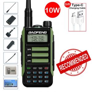 2025 Baofeng UV-16 Max IP68 étanche talkie-walkie double bande haute puissance CB Radio Vhf Uhf CB Ham Radio longue portée Radio bidirectionnelle - Type UV16-Package 1 - Neuf