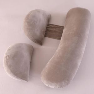 Kalanka-Oreiller De Grossesse Pour Dormir ¿ Oreiller De Grossesse Pour Le Dos, Les Hanches Et Les Jambes, Oreiller De Maternité En Velours Doux Pour Femme Enceinte, Amovible Et Réglable Avec Housse D - Neuf
