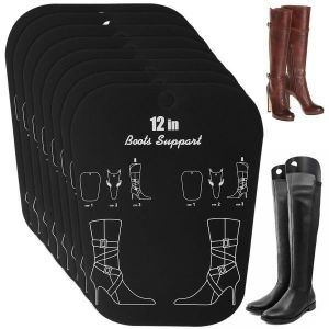 Embouts De Bottes Durables - 4 Paires (Tailles 12/14/16 Pouces) - Emp&ecirc;chent Les Plis Et Maintiennent La Forme - Id&eacute;al Pour Tous Les Styles De Bottines - Neuf