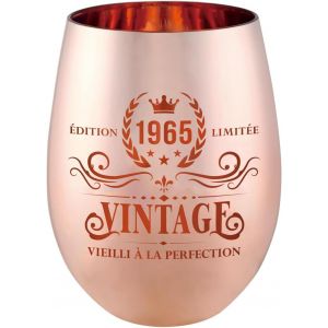 Mevronisshop-Cadeau Femme 60 Ans - Verres &Agrave; Vin 1965 Cadeaux Anniversaire Femme, Id&eacute;es Cadeau Femme 60 Ans Pour M&egrave;re, Soeur Et Amies - Neuf