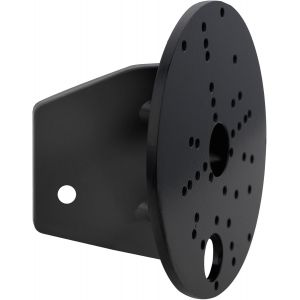 Raccord D'angle Pour &Eacute;clairage Ext&eacute;rieur, Support D'angle En Acier Pour Lampes D'ext&eacute;rieur, Noir, &Oslash; : 11,2 Cm - Neuf