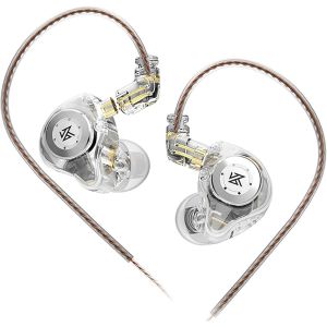 LORANKA-KZ EDX Pro &Eacute;couteurs filaires 1DD, oreillette Filaire Son HiFi, &Eacute;couteur Intra-Auriculaire, Pilote Dynamique 10 mm, IEM avec c&acirc;ble d&eacute;tachable, Casques d'&eacute;coute Professionnels - Neuf