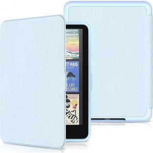 GUOP-Étui Pour Kindle Paperwhite 2024 12Ème Génération/Kindle Paperwhite Signature Edition/Kindle Colorsoft Signature Edition 1Ère Génération,Pas Pour Kobo,Étui En Cuir Pu Léger Avec Mise En - Neuf