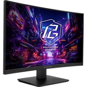 &Eacute;cran PC Gaming - ASRock - Phantom PG27QRT1B - 27 pouces - 2560x1440 - 180Hz - 1ms - Neuf