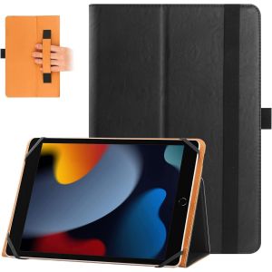 LORANKA-&Eacute;tui Universel pour Tablette 9""-11"" Pouces, &Eacute;tui Folio Universel Housse de Protection pour Tablette Tactile 9"",9.7"",10.1"",10.2"",10.5"",10.9"",11"", avec bandouli&egrave;re et Fonction Debout,Noir - Neuf