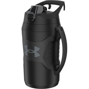 Playmaker Carafe De Sport, Bouteille D'eau Avec Poignée, Isolation En Mousse Et Résistante Aux Fuites, 1,9 L, Noir/Noir - Neuf
