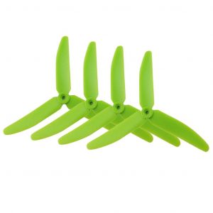 4 Pieces 3-Leaf Propeller Prop For Hubsan X4 H502s H502e Accessory Green-G&eacute;n&eacute;rique - Neuf