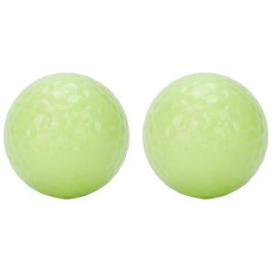 Lot De 2 Balles De Golf Lumineuses Longue Dur&eacute;e The Dark - Neuf