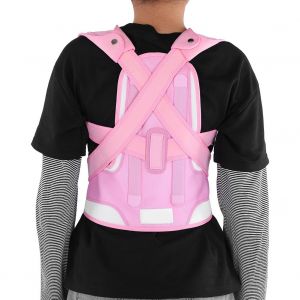 Ceinture De Soutien Lombaire Pour Enfants, Correcteur De Posture, Correction De La Cyphose, Rose, Taille M - Neuf