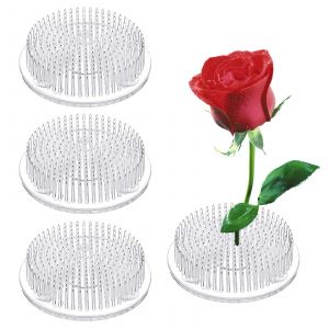 Lot de 4 grenouilles rondes en plastique transparent avec 3 ventouses pour loisirs créatifs - Neuf
