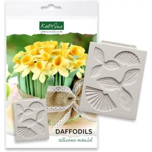 Kal-Moule En Silicone Jonquilles Pour Décoration De Gâteaux, Travaux Manuels, Cupcakes, Sugarcraft, Bonbons, Chocolat, Fabrication De Cartes Et Argile, Approuvé Par Des Aliments, Fabriqué Au Royaume- - Neuf