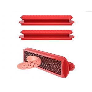 Coupe-hot-dogs pour barbecue et cuisine - Lot de 2 - Neuf