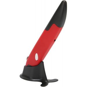 Stylo de Souris Optique sans Fil 2,4 G, Souris Intelligente D'&iquest;&iquest;criture Manuscrite R&iquest;&iquest;glable 800/1200/1600 DPI, 2,4 G USB pour Ordinateur Portable, Souris Optique sans Fil pour Android (Rouge) - Neuf