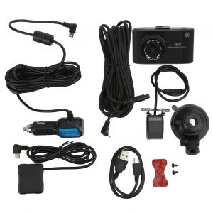 Camera enregistreur GPS WiFi 4K 1080P, grand angle 170¡ã, enregistrement cyclique, enregistreur de donnees automobiles, detection de mouvement - Neuf