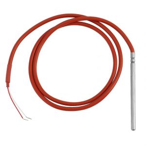 Capteur de température étanche Pt1000 -40-200C Sonde Dia 6mm Longueur de l'insert 100mm résistant à la chaleur 2 Wi - Neuf