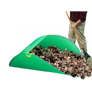 Sac de ramassage de feuilles pliable pour un nettoyage facile de la cour et la collecte des d&eacute;bris - Neuf
