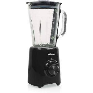 Blender Bl-4477 Noir - 1,5 L - 4 Lames - 500 W -Bol En Verre - Fonctions Pulse Et Glace Pil&eacute;e - Neuf