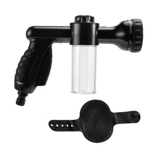 L'ensemble De 2 Outils De Bain Pour Animaux De Compagnie Comprend Un Mousseur Pour B&eacute;tail Et Un Peigne En Caoutchouc Pour Chien - Neuf