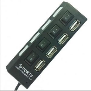 XCSOURCE 4 Port USB 2.0 Haut débit pourt HUB ON-OFF partage commutateur USB Port micro usb hub pour Laptop PC AY088-SZ - Neuf