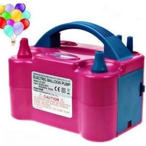 Gonfleur &eacute;lectrique - Non sp&eacute;cifi&eacute; - 600W - 2 buses d'air - Portable - Rose - Neuf