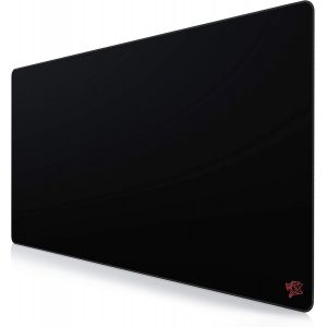- Tapis de Souris Gaming XXL 1200x600mm - Tapis de Table Surdimensionné Extra Grand XXXL ¿ pour précision et rapidité - pour Souris et Clavier Roccat Razer Logitech - Noir - Neuf