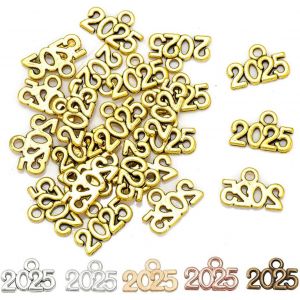 Ytseazn-Pendentifs En Métal 2025,60 Pièces,Breloques Creation Bijoux,Accessoires De Bijoux,Bracelets,Boucles D'oreilles,Colliers,Diy - Neuf
