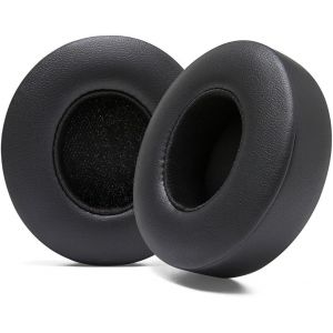 KAL-Coussinets D'Oreille De Remplacement Améliorés Padz Solo 4 Pour Beats Solo 4 Par Wicked Cushions | Confort Et Isolation Sonore Améliorés | Black - Neuf