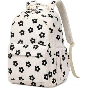 Sac A Dos College Femme Cartable Scolaire Renforcé Sacs D'école Fille Collège pour Ado pour Loisir Voyage[T751] - Neuf
