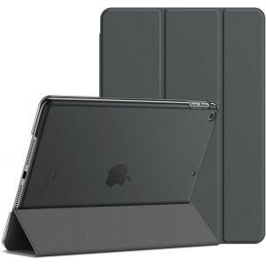 Coque Pour Ipad (9,7 Pouces, Modèle 2018/2017, 6Ème Et 5Ème Génération), Housse Étui Avec Veille/Réveil Automatique (Gris Sidéral) - Neuf